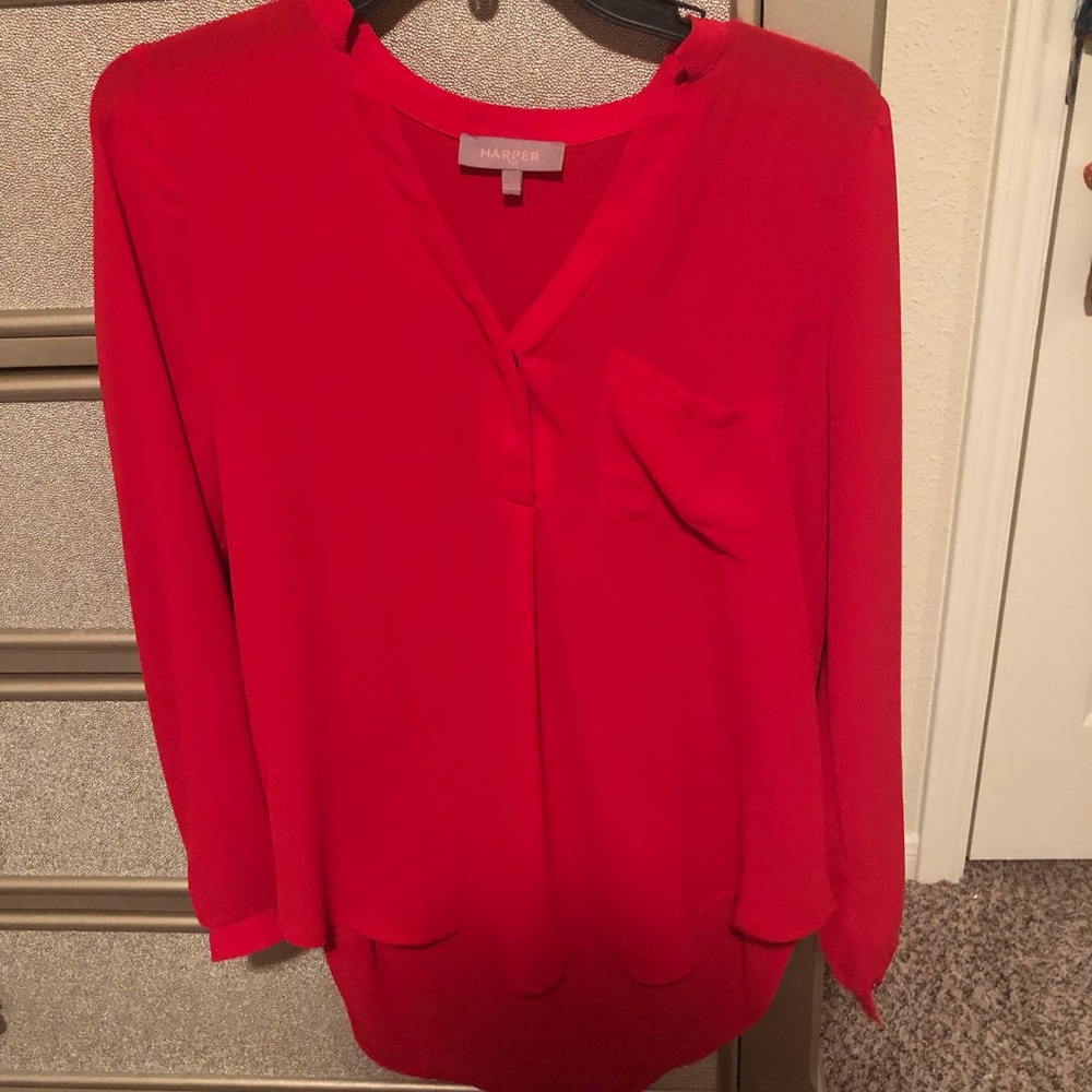 Sheer blouse
